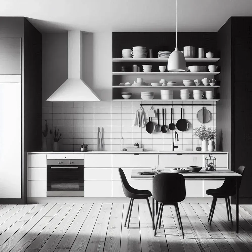 Professionally presented kitchen interior